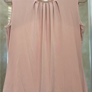 Calvin Klein Soft Pink Sleeveless Blouse